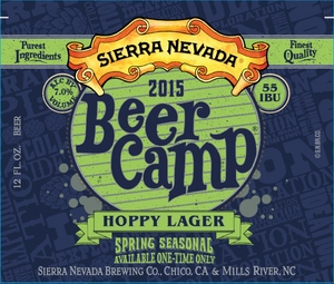 Sierra Nevada Beer Camp Hoppy Lager October 2014