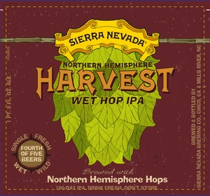 Sierra Nevada Norther Hemisphere Harvest October 2014