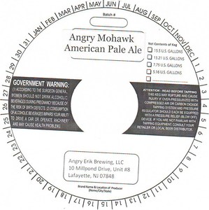 Angry Erik Brewing Angry Mohawk