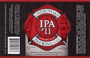 Cheboygan Brewing Company I.p.a. #11 October 2014