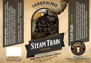 Snoqualmie Falls Brewing Company Steam Train