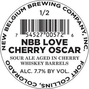 New Belgium Brewing Company, Inc. Nbb Love Cherry Oscar