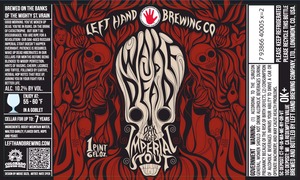 Left Hand Brewing Company Oak Aged Wake Up Dead Imperial Stout October 2014