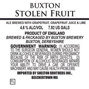 Buxton Brewery Stolen Fruit