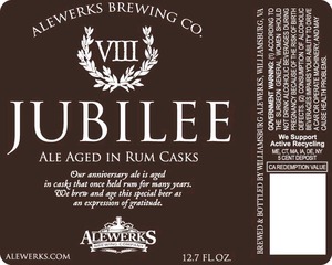 Williamsburg Alewerks LLC Jubilee Viii October 2014