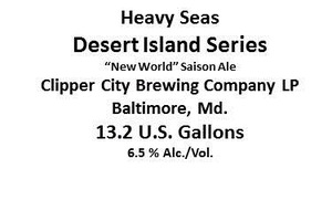 Heavy Seas Desert Island Series