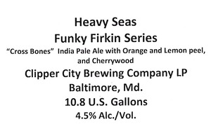 Heavy Seas Funky Firkin Series