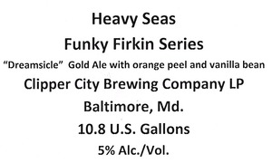 Heavy Seas Funky Firkin Series October 2014