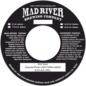 Mad River Brewing Company Kick Start