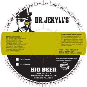 Dr. Jekyll's Bio Beer October 2014