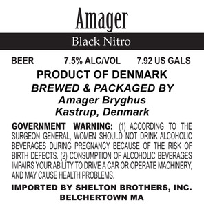 Amager Bryghus Black Nitro October 2014