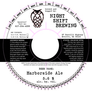 Harborside Ale October 2014