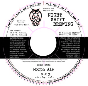 Morph Ale October 2014