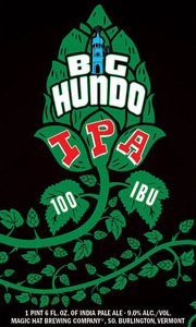 Magic Hat Big Hundo IPA October 2014