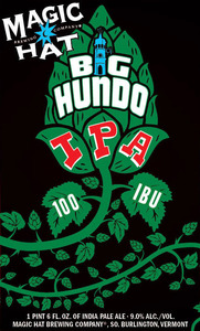 Magic Hat Big Hundo IPA October 2014