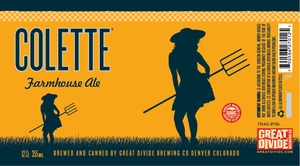 Great Divide Brewing Company Colette Farmhouse Ale