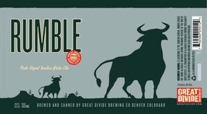 Great Divide Brewing Company Rumble October 2014