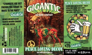 Peace Loving Decoy October 2014