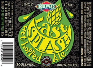 Boulevard Last Splash Wet-hopped Ale