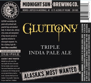 Midnight Sun Brewing Company Gluttony