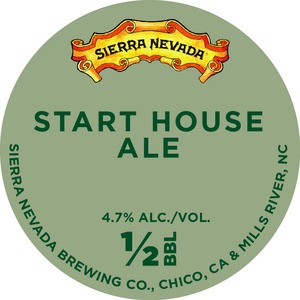 Sierra Nevada Start House Ale October 2014