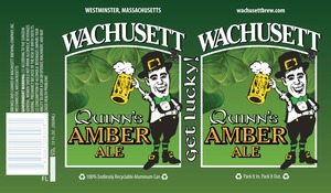 Wachusett Quinn's Amber Ale October 2014