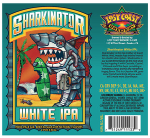 Lost Coast Brewery Sharkinator October 2014