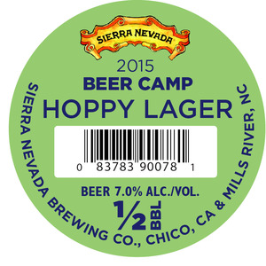 Sierra Nevada Beer Camp Hoppy Lager October 2014