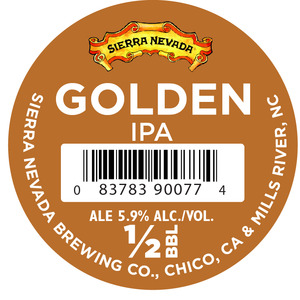 Sierra Nevada Golden IPA October 2014