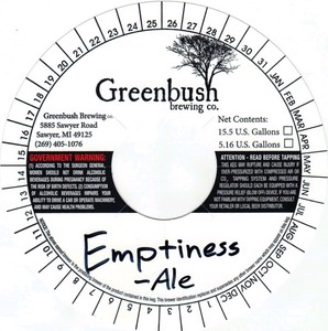 Greenbush Brewing Co. Emptiness