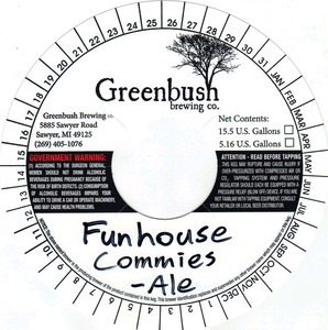 Greenbush Brewing Co. Funhouse Commies