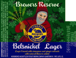 Stoudts Belsnickel Lager October 2014