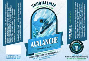 Snoqualmie Falls Brewing Company Avalanche October 2014