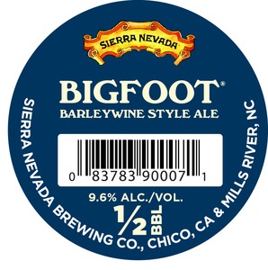 Sierra Nevada Bigfoot October 2014