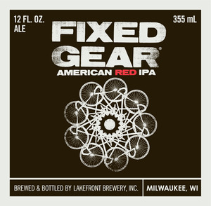 Lakefront Brewery Fixed Gear American Red IPA October 2014