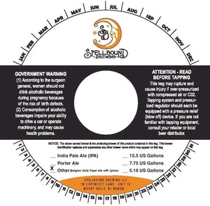 Spellbound Brewing Belgian Style Triple Ale With Spices November 2014