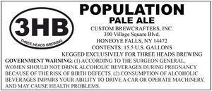 Three Heads Brewing Population