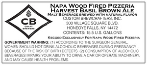 Napa Wood Fired Pizzeria Harvest Basil Brown October 2014