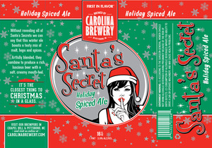 Carolina Brewery Santa's Secret October 2014