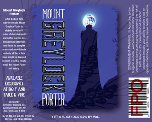 Mount Greylock Porter 