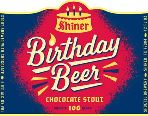 Shiner Birthday Beer