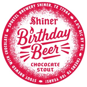 Shiner Birthday Beer October 2014