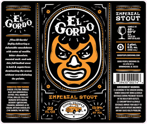 Good People Brewing Company El Gordo