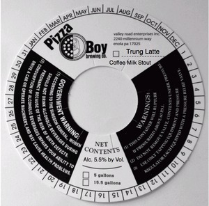 Pizza Boy Brewing Co. Trung Latte