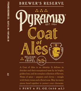 Pyramid Coat Of Ales October 2014