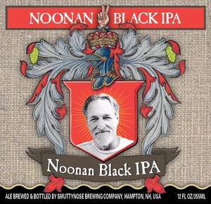 Smuttynose Brewing Co. Noonan Black IPA October 2014