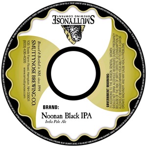 Smuttynose Brewing Co. Noonan Black IPA October 2014