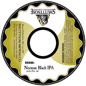 Smuttynose Brewing Co. Noonan Black IPA
