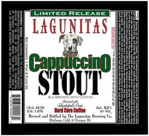 The Lagunitas Brewing Company Cappuccino Stout November 2014