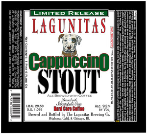 The Lagunitas Brewing Company Cappuccino Stout